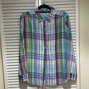 Tommy Bahama Multicolor Plaid Women’s Shirt